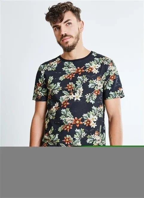 camiseta full folhagens flores camiseta full folhagens flores