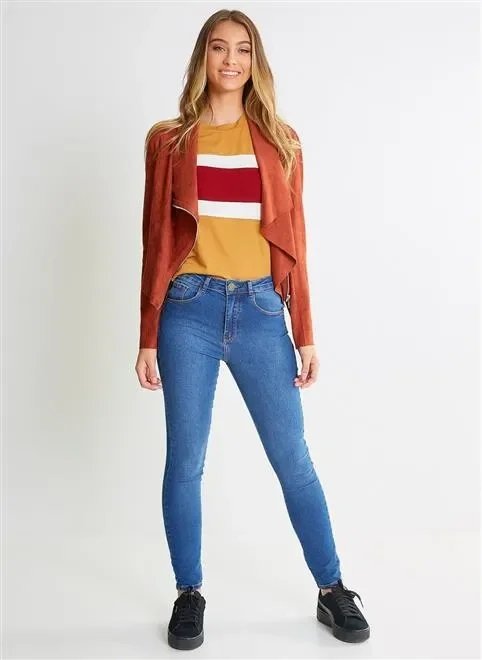 calça push up cintura média em jeans calça push up cintura média em jeans