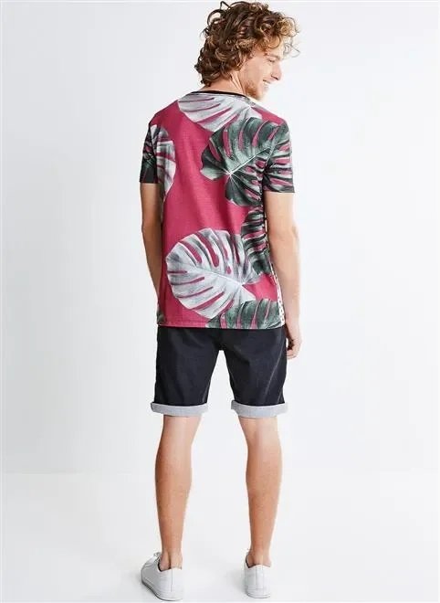 camiseta poa full folhagens camiseta poa full folhagens
