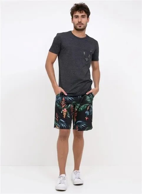 bermuda estampada bolso faca bermuda estampada bolso faca