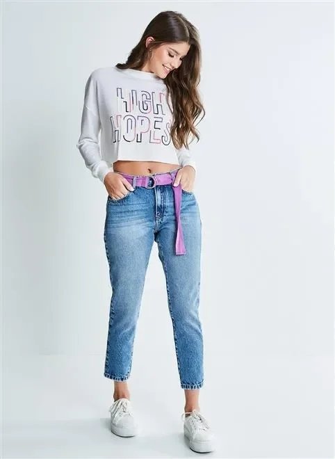 calça reta cm cinto lilas calça reta cm cinto lilas