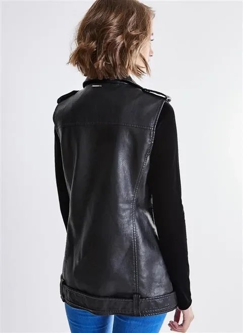 colete pu e cinto colete pu e cinto