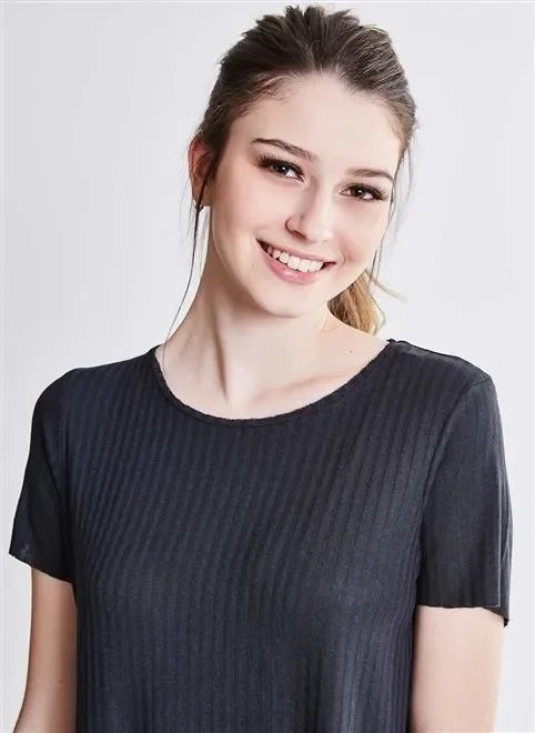 blusa solo rib canelada abert lat blusa solo rib canelada abert lat