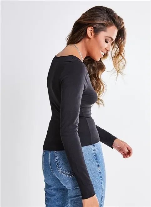 blusa decote coração blusa decote coração