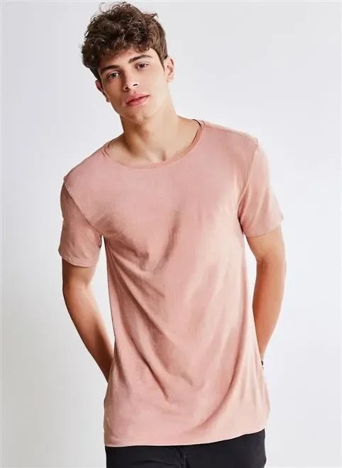 camiseta suede rosa camiseta suede rosa