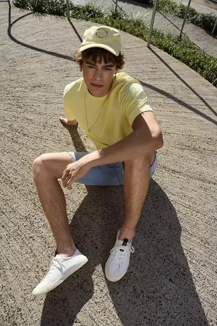 camiseta over lavada camel camiseta over lavada camel