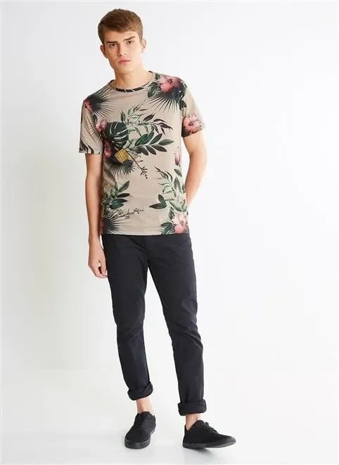 camiseta full havai bege camiseta full havai bege