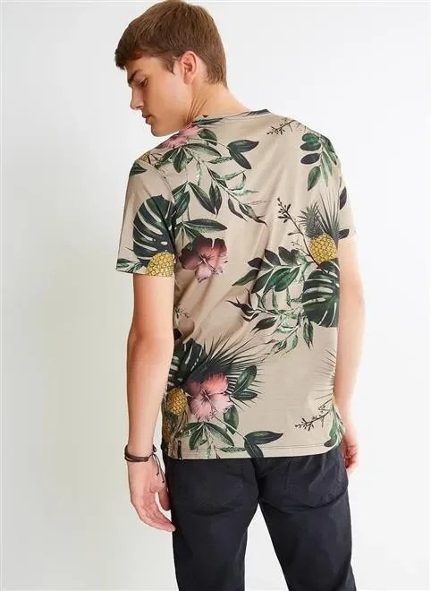 camiseta full havai bege camiseta full havai bege