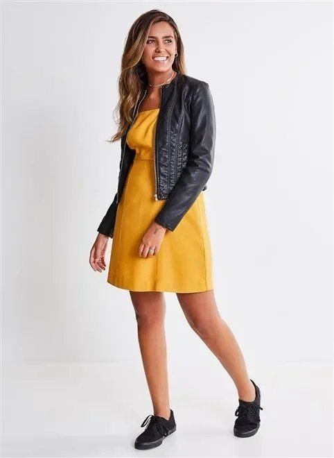 jaqueta básica pu jaqueta básica pu