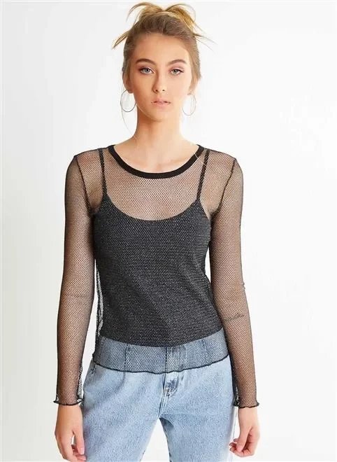 blusa telinha com brilho blusa telinha com brilho