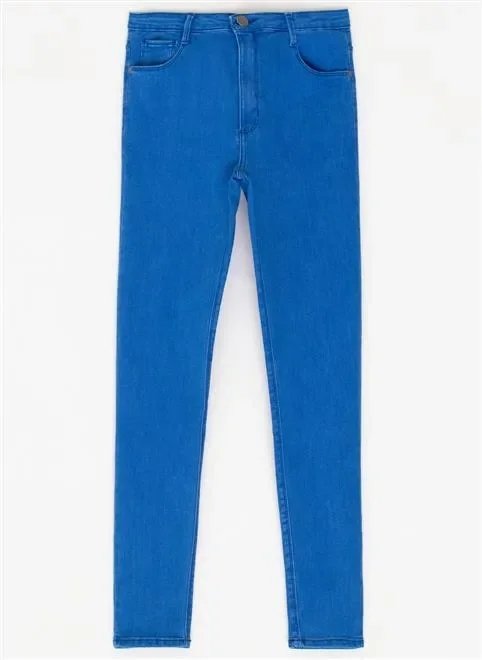 calça super skinny em jeans calça super skinny em jeans