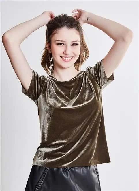 blusa solo mc veludo blusa solo mc veludo