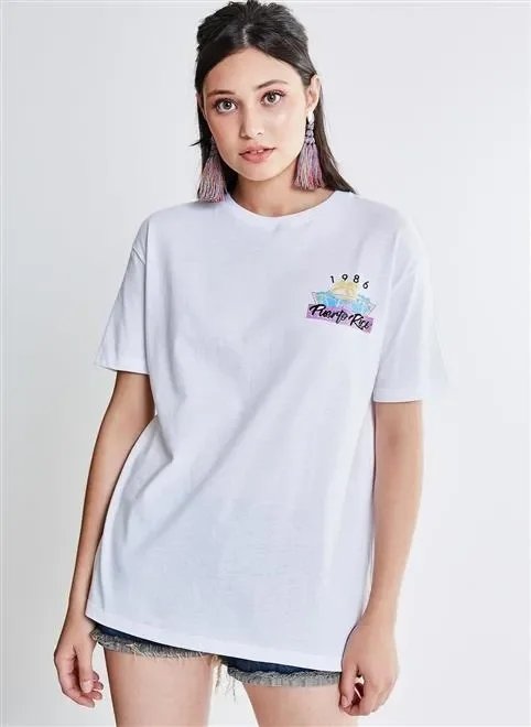 camisetão lettering verano puerto rico camisetão lettering verano puerto rico