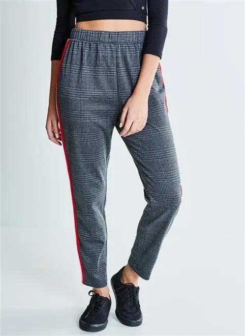 calça xadrez malha calça xadrez malha
