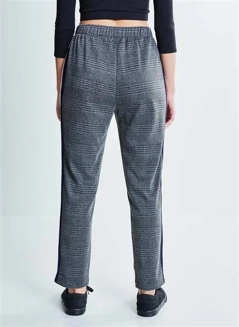 calça xadrez malha calça xadrez malha