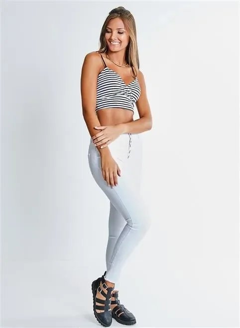 calça skinny ca branca botoes calça skinny ca branca botoes