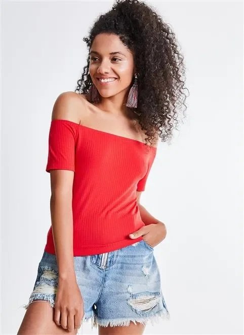 blusa solo mc ombro a ombro blusa solo mc ombro a ombro