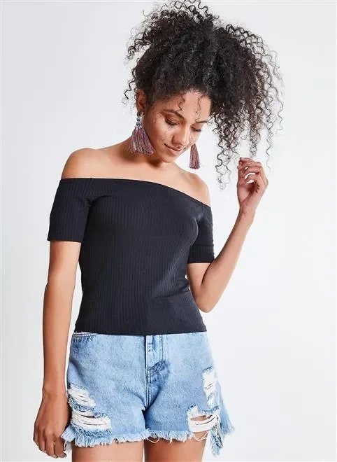 blusa solo mc ombro a ombro blusa solo mc ombro a ombro