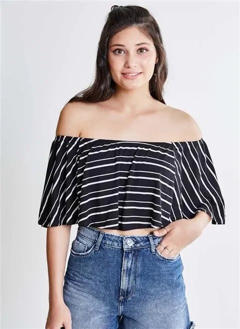blusa ciganinha listras blusa ciganinha listras