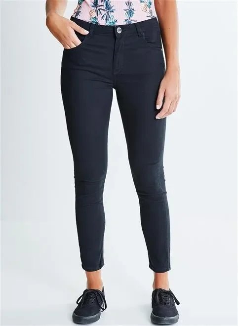 calça tb de sarja color push up calça tb de sarja color push up