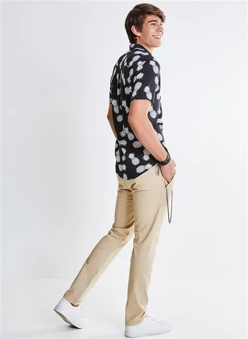 calça chino color calça chino color