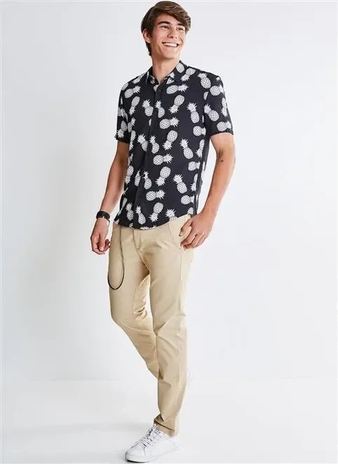 calça chino color calça chino color