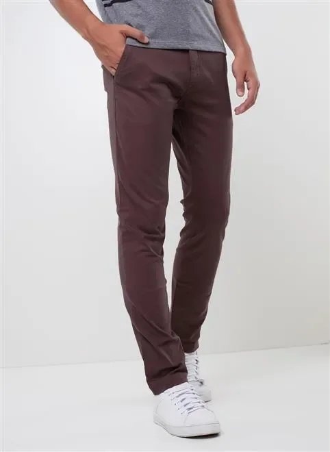 calça chino color calça chino color