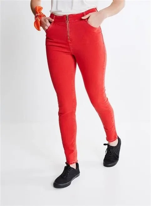 calça skinny ca vermelha calça skinny ca vermelha