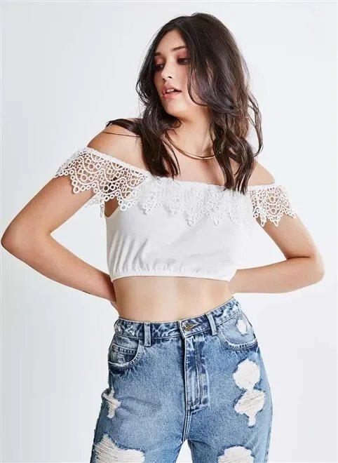 blusa ciganinha com renda blusa ciganinha com renda