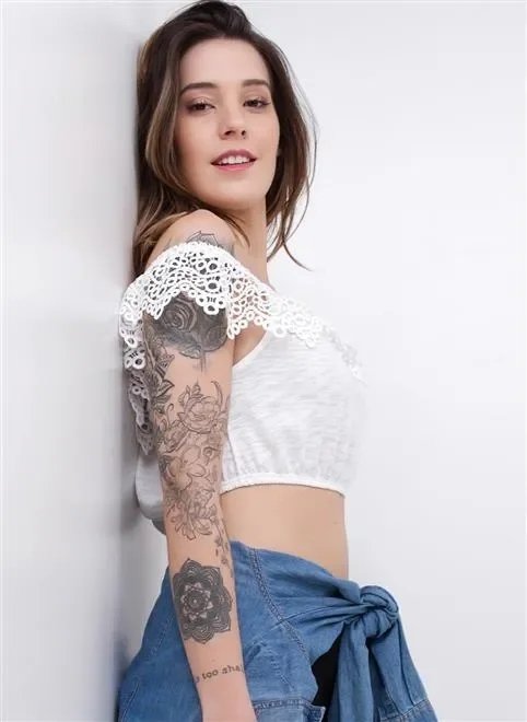 blusa ciganinha com renda blusa ciganinha com renda