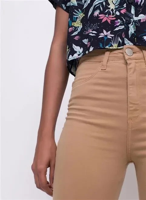 calça table sarja cintura alta calça table sarja cintura alta