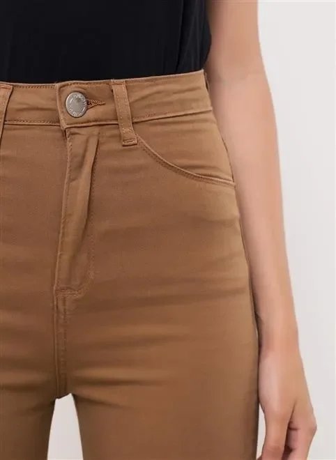 calça table sarja cintura alta calça table sarja cintura alta