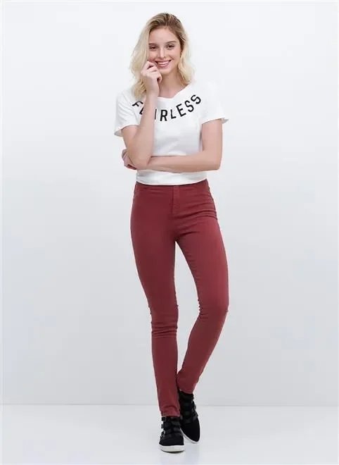 calça table sarja cintura alta calça table sarja cintura alta