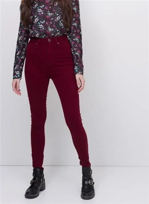 calça table sarja cintura alta calça table sarja cintura alta