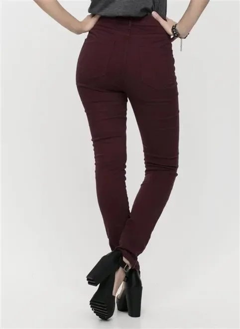 calça table sarja cintura alta calça table sarja cintura alta