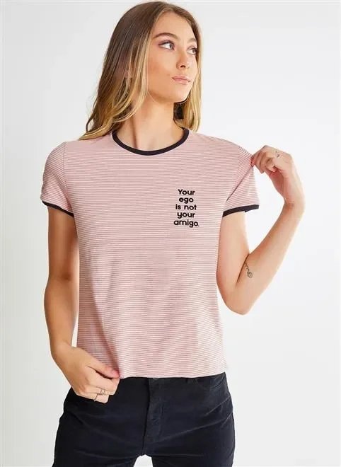 blusa tb listra your ego floc blusa tb listra your ego floc