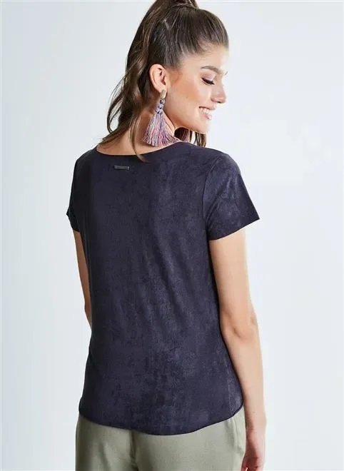 blusa solo mc regular sued blusa solo mc regular sued