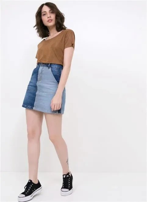 blusa solo mc regular sued blusa solo mc regular sued