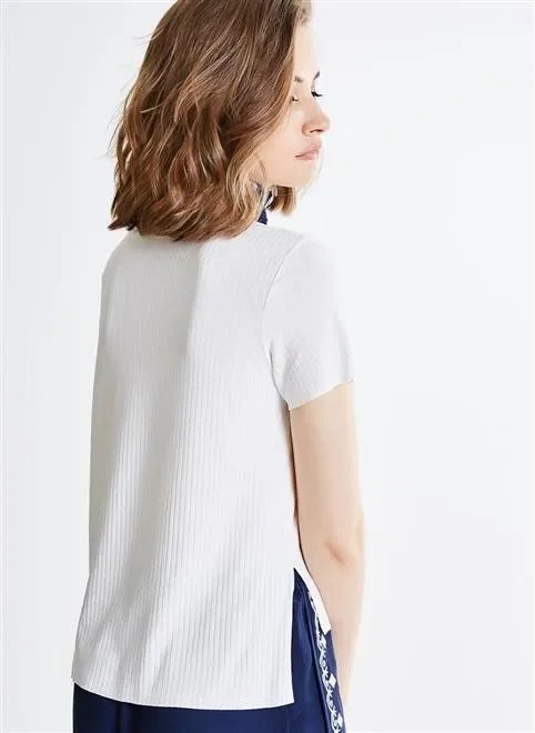 blusa solo rib canelada golinha blusa solo rib canelada golinha