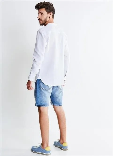 bermuda regular curta destroyed bermuda regular curta destroyed