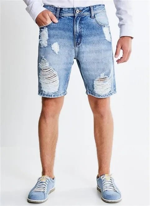 bermuda regular curta destroyed bermuda regular curta destroyed