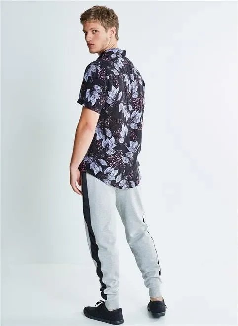 camisa mc estampada viscose camisa mc estampada viscose