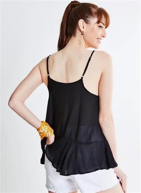 regata alcinha babado amplo regata alcinha babado amplo