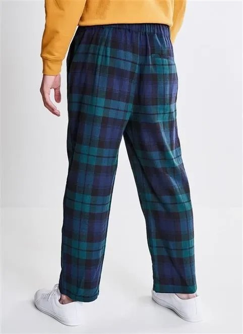 calça moletom xadrez cordao no cós calça moletom xadrez cordao no cós