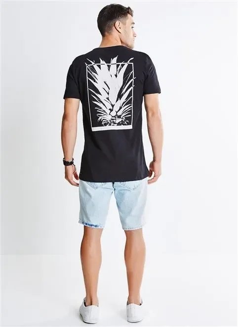 bermuda regular laser listras bermuda regular laser listras