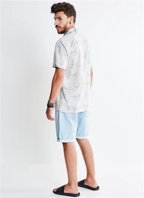 bermuda regular barra dobrada bermuda regular barra dobrada