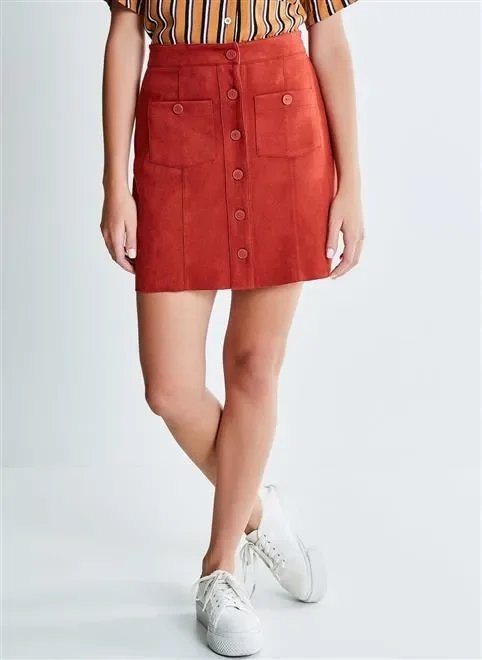 saia suede saia suede