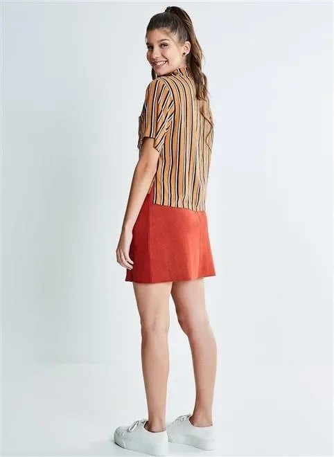 saia suede saia suede