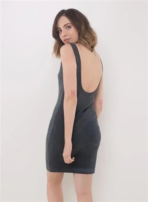 vestido tubo lavado vestido tubo lavado