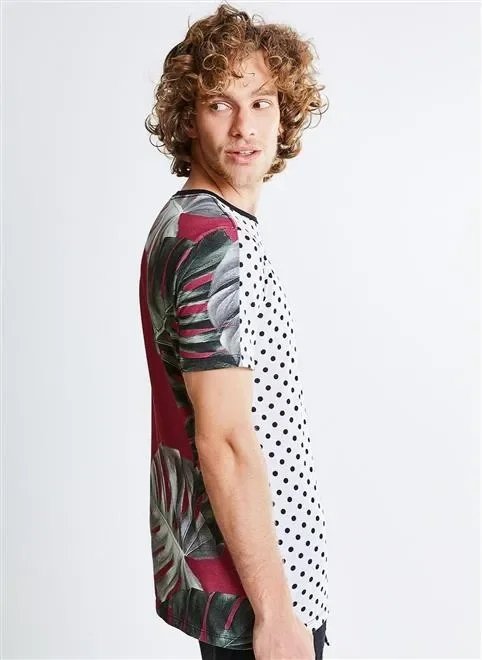 camiseta poa full folhagens camiseta poa full folhagens